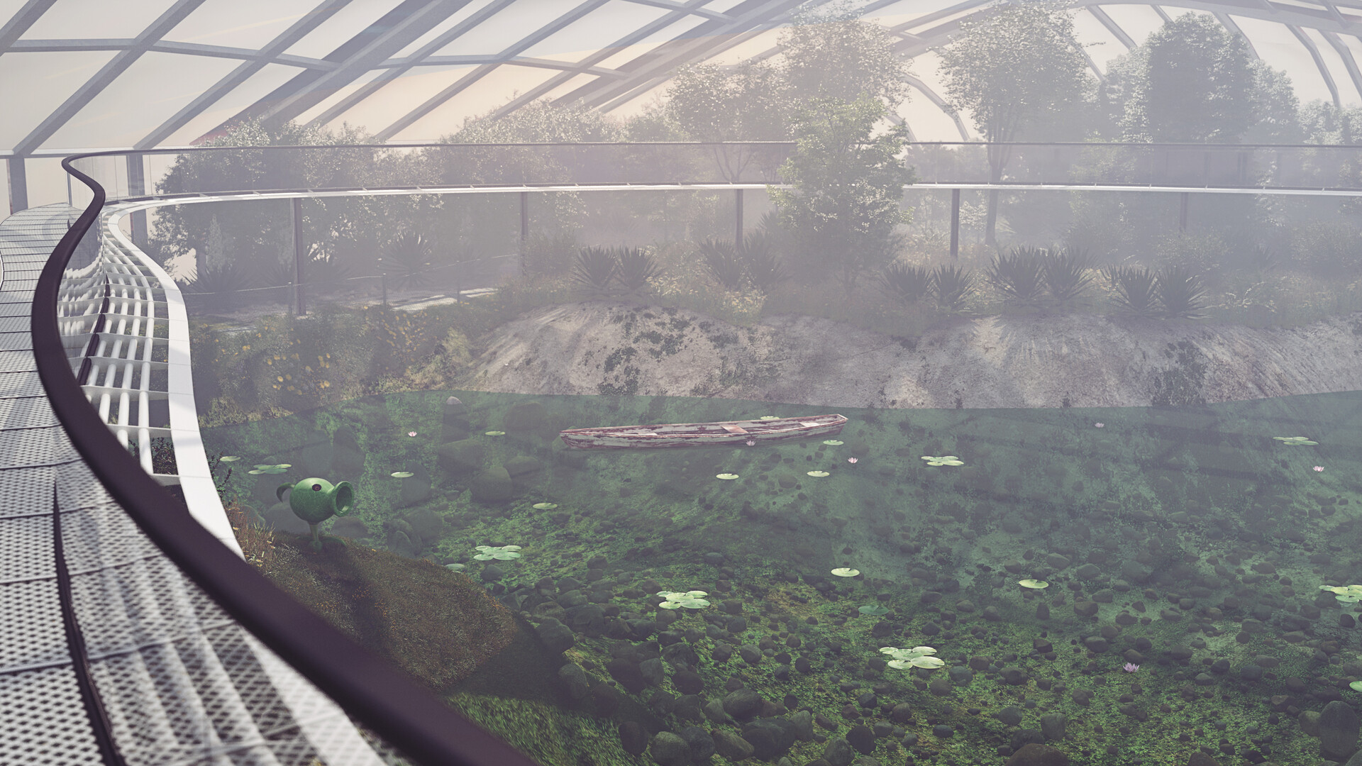 Peashooter in Greenhouse